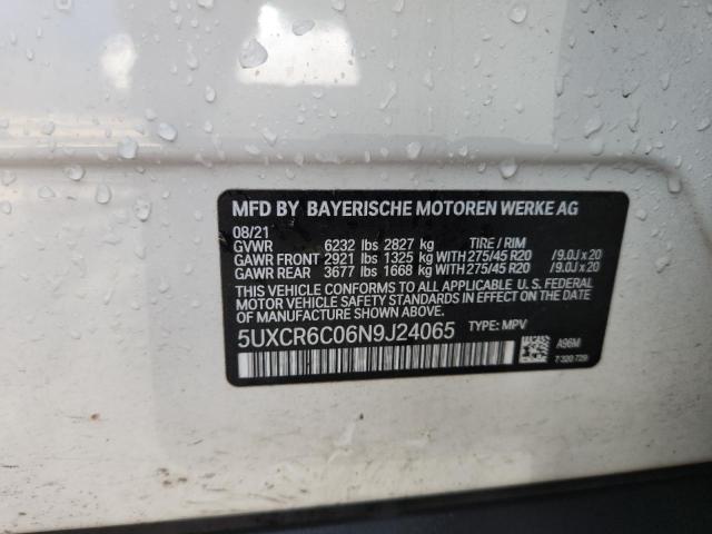 2022 BMW X5 XDRIVE4 - 5UXCR6C06N9J24065