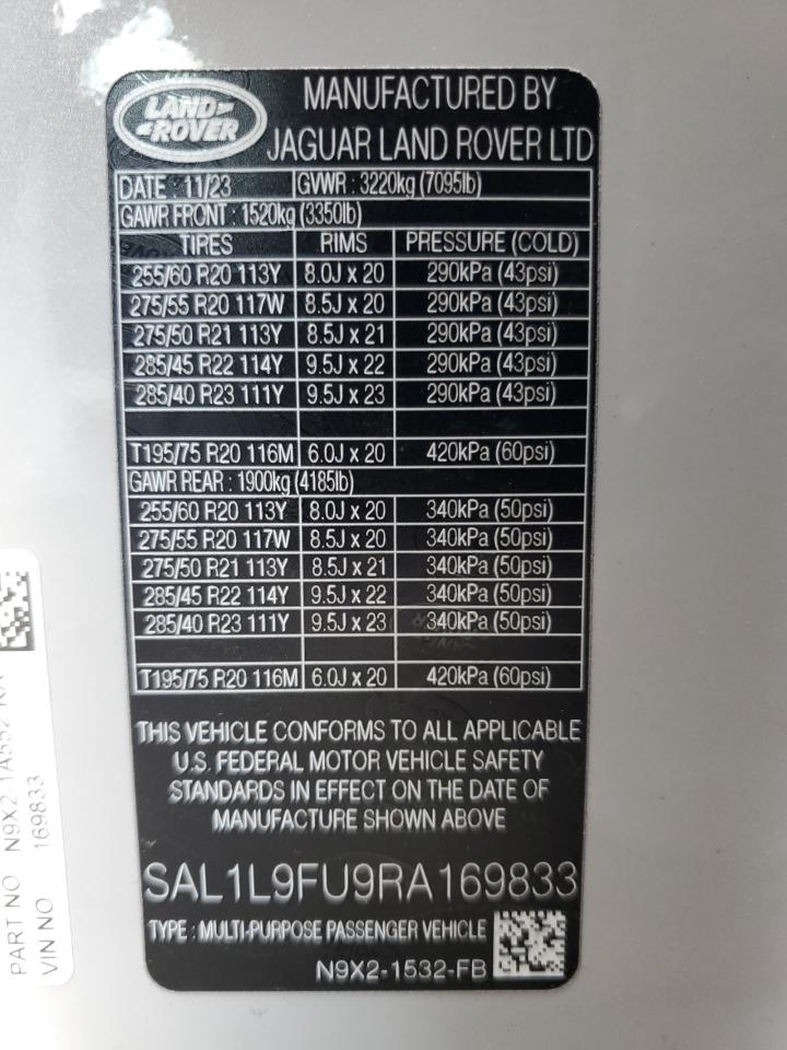 LAND ROVER RANGE ROVER DYNAMIC SE