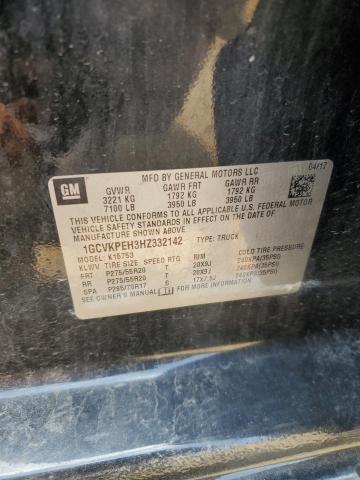 2017 CHEVROLET SILVERADO - 1GCVKPEH3HZ332142
