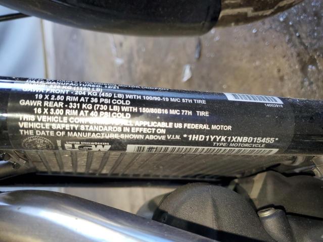 2022 HARLEY-DAVIDSON FXBBS 1HD1YYK1XNB015455