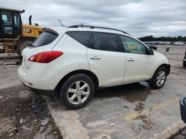 NISSAN MURANO S 2009 white  gas JN8AZ18U69W024647 photo #4