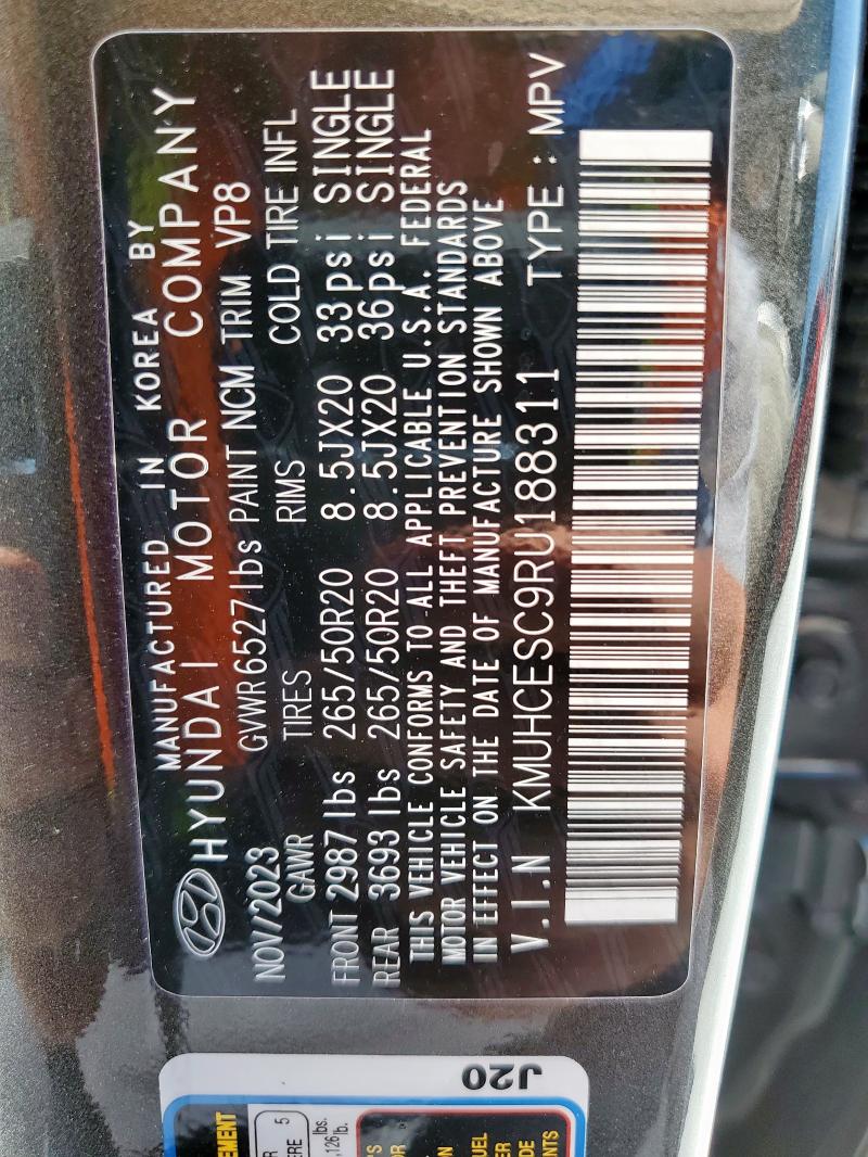 2024 GENESIS GV80 BASE KMUHCESC9RU188311
