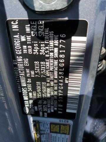 2020 KIA SORENTO S 5XYPG4A58LG681776