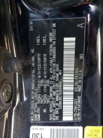 2016 TOYOTA SIENNA SE 5TDXK3DC1GS699645