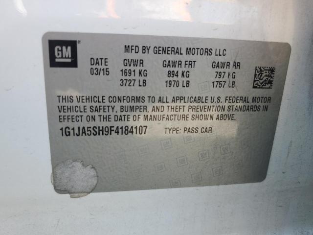 2015 CHEVROLET SONIC LS 1G1JA5SH9F4184107