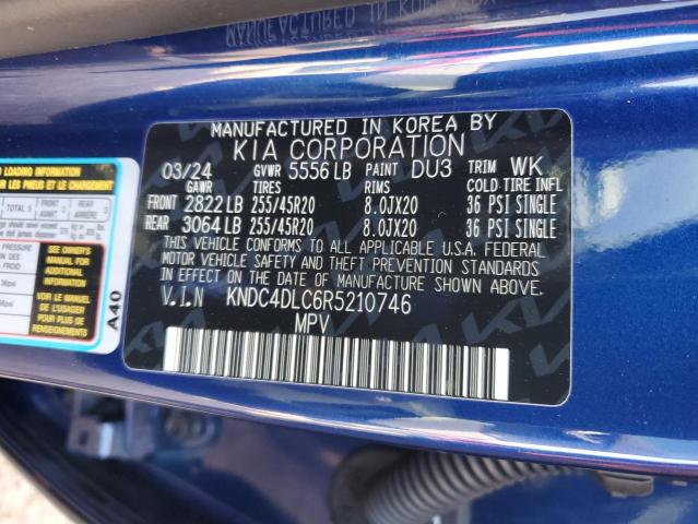 2024 KIA EV6 GT LIN KNDC4DLC6R5210746