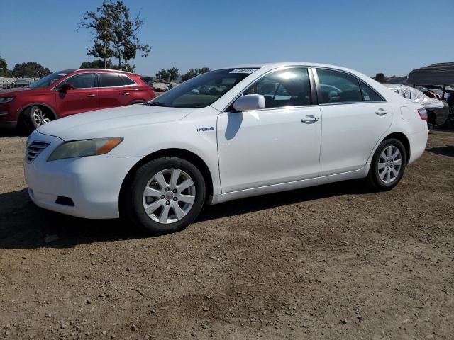 TOYOTA CAMRY HYBR 2009 white  hybrid engine 4T1BB46K79U095211 photo #1