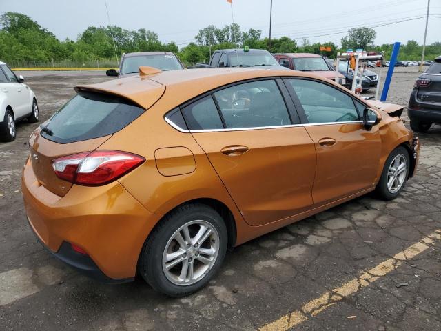 Vin: 3g1be6sm5hs619283, lot: 60682935, chevrolet cruze lt 20173