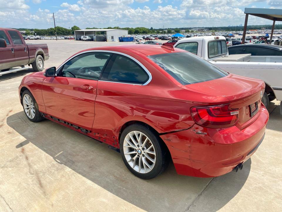 Vin: wba1f9c57gv544438, lot: 58547035, bmw 2 series i sulev 20162
