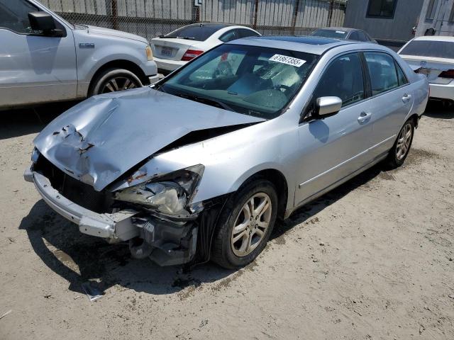 HONDA ACCORD EX 2006 silver  gas 1HGCM56776A098368 photo #1