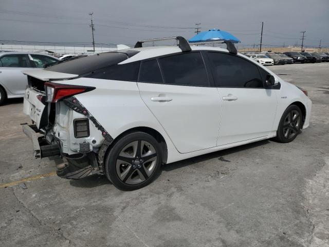 TOYOTA PRIUS SPEC 2021 white  hybrid engine JTDKAMFUXM3149396 photo #4
