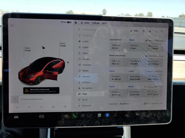 2020 TESLA MODEL 3 - 5YJ3E1EAXLF632743