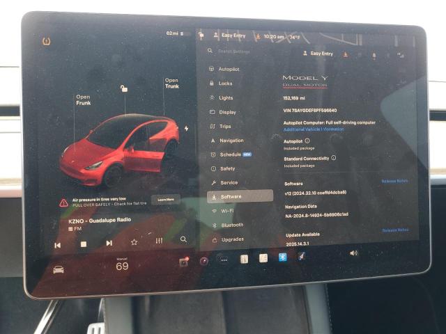2023 TESLA MODEL Y 7SAYGDEF8PF596640