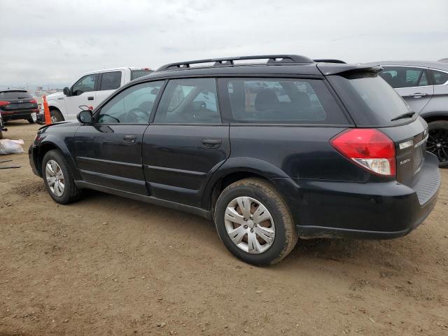 SUBARU OUTBACK 2008 black  gas 4S4BP60C687342035 photo #3