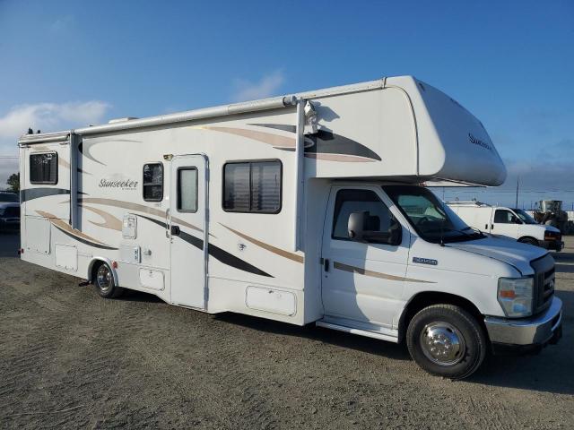 SUNSET PAR MOTORHOME 2011 white cutaway gas 1FDXE4FS6BDA54121 photo #1