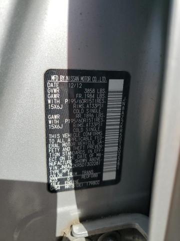 2013 NISSAN CUBE S - JN8AZ2KR5DT302281