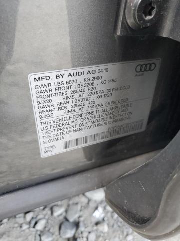 2017 AUDI Q7 PRESTIG WA1VAAF75HD016562