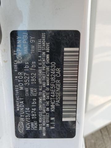 2015 HYUNDAI ACCENT GLS - KMHCT4AE5FU824630