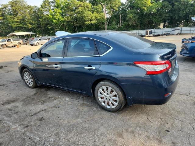 NISSAN SENTRA S 2013 blue  Gasoline 3N1AB7AP0DL648419 photo #3