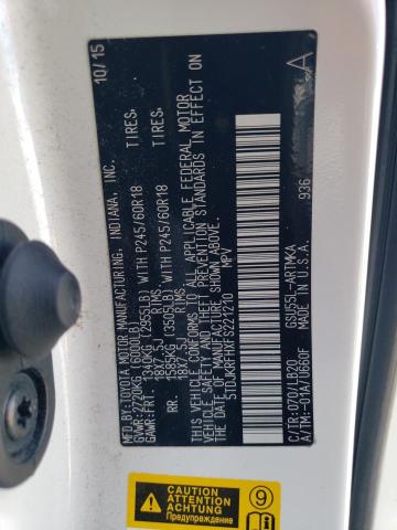 2015 TOYOTA HIGHLANDER - 5TDJKRFHXFS221210