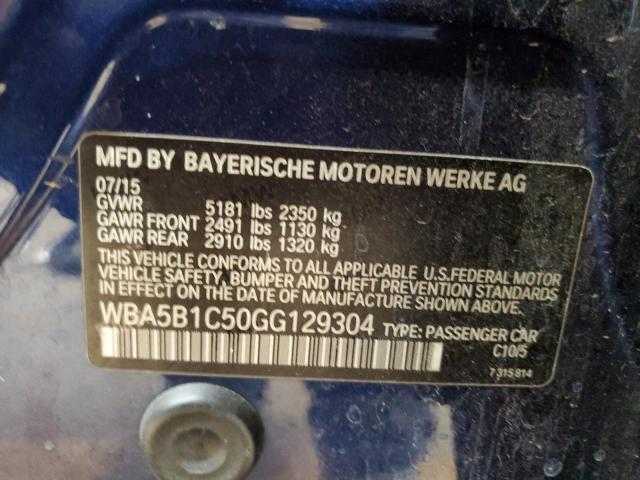 2016 BMW 535 I WBA5B1C50GG129304