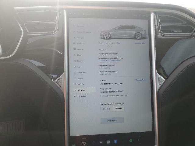 2016 TESLA MODEL S 5YJSA1E1XGF153087