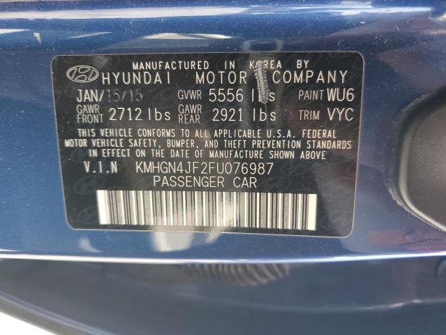 2015 HYUNDAI GENESIS 5. KMHGN4JF2FU076987