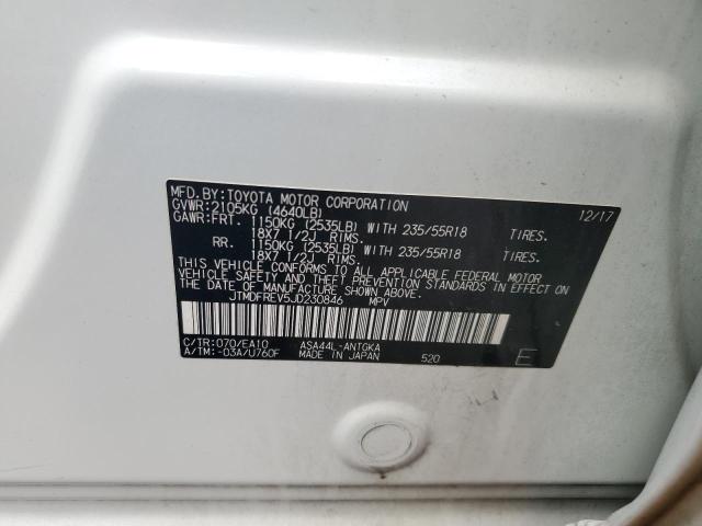 2018 TOYOTA RAV4 LIMIT - JTMDFREV5JD230846