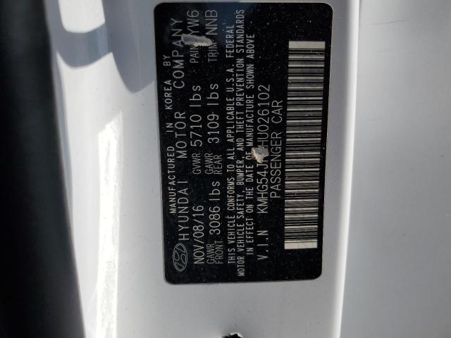 2017 GENESIS G90 ULTIMA KMHG54JHXHU026102