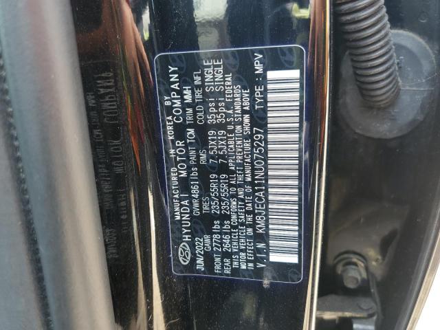 2022 HYUNDAI TUCSON LIM - KM8JECA11NU075297