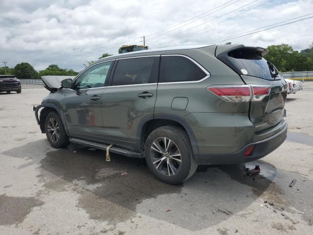 2016 TOYOTA HIGHLANDER XLE 5TDKKRFH2GS159730