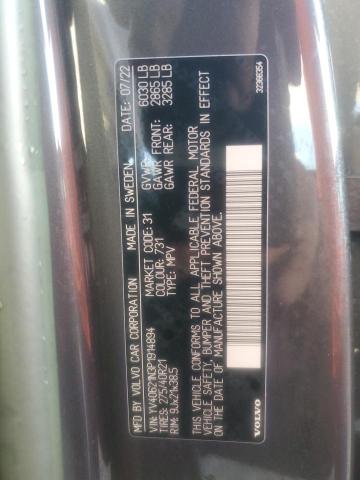 2023 VOLVO XC90 PLUS YV40621N3P1914894