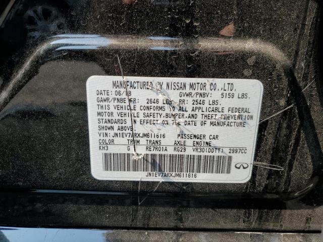 2018 INFINITI Q50 LUXE JN1EV7ARXJM611616