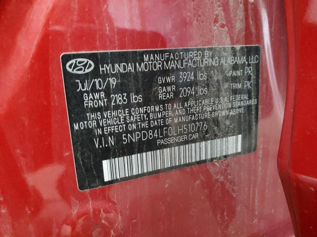 2020 HYUNDAI ELANTRA SE - 5NPD84LF0LH510776