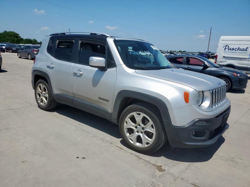 Vin: zaccjadt6gpd94998, lot: 61409555, jeep renegade limited 20164