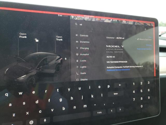 2023 TESLA MODEL Y - 7SAYGDEE7PF803428