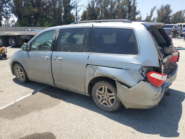 HONDA ODYSSEY EX 2006 blue  gas 5FNRL38616B116178 photo #3