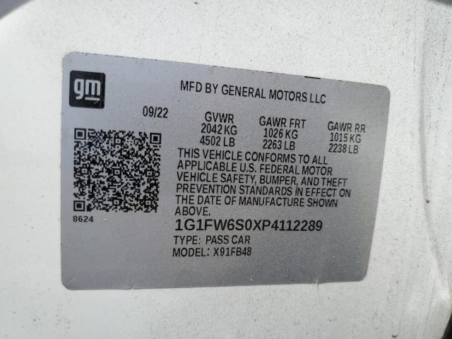 2023 CHEVROLET BOLT EV 1L 1G1FW6S0XP4112289