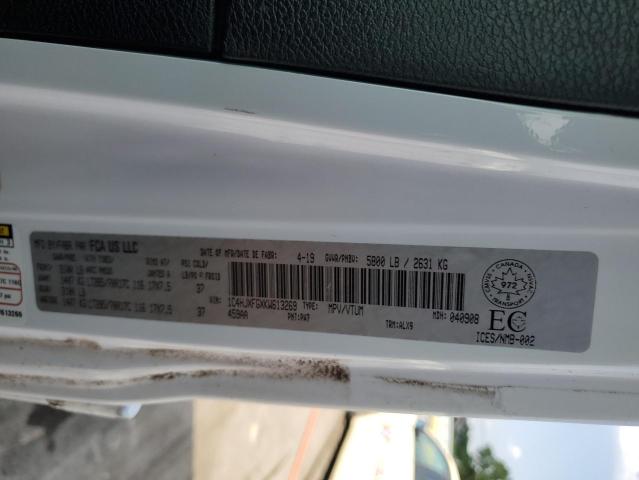 2019 JEEP WRANGLER U 1C4HJXFGXKW613269