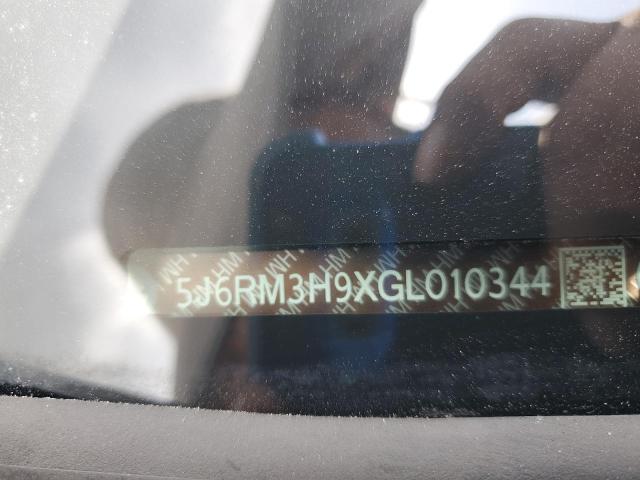2016 HONDA CR-V TOURI 5J6RM3H9XGL010344