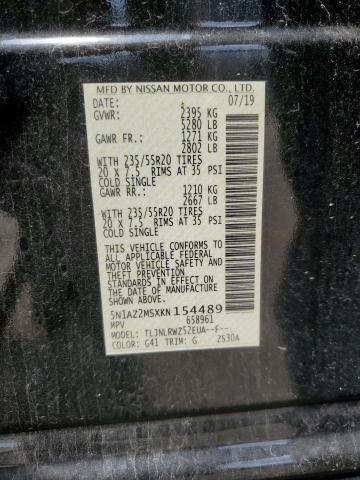 2019 NISSAN MURANO S - 5N1AZ2MSXKN154489