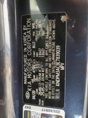 2020 KIA SPORTAGE L KNDPM3AC0L7839039