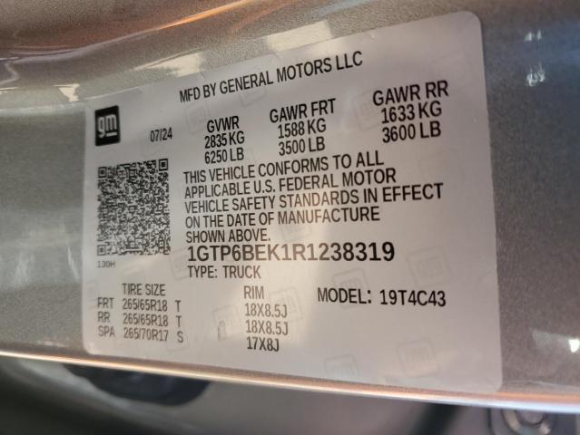 2024 GMC CANYON ELE 1GTP6BEK1R1238319