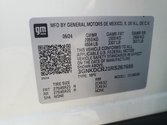 2024 CHEVROLET BLAZER RS - 3GNKDCRJ1RS267655