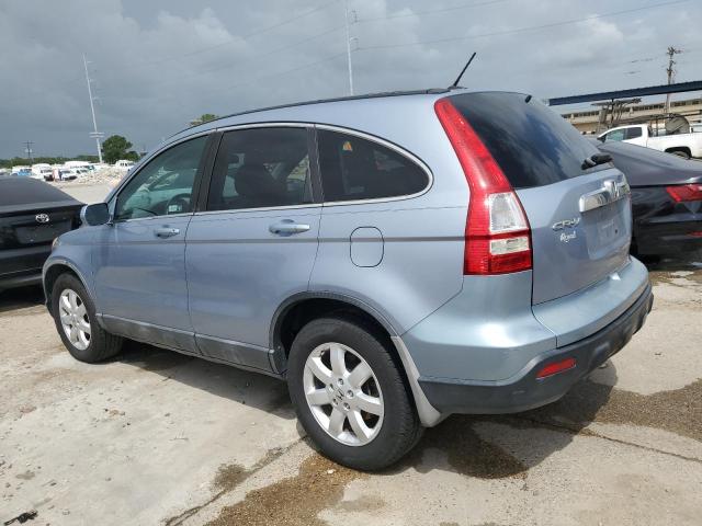 HONDA CR-V EXL 2007 blue  gas 5J6RE48707L019488 photo #3