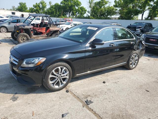 Vin: wddwf4kb3jr359635, lot: 59393945, mercedes-benz c-class 300 4matic 2018 img_1