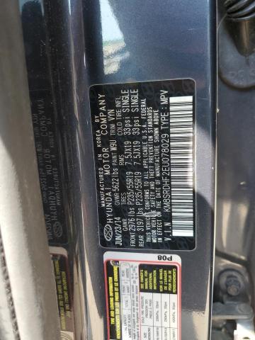 2014 HYUNDAI SANTA FE G - KM8SRDHF2EU078029