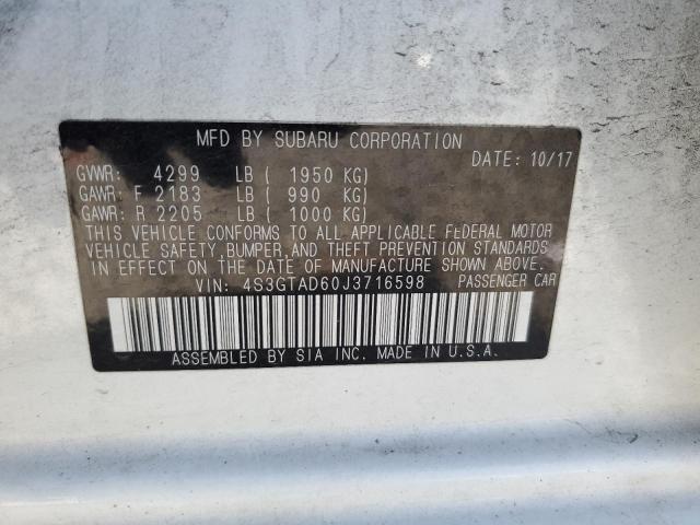 2018 SUBARU IMPREZA PR 4S3GTAD60J3716598