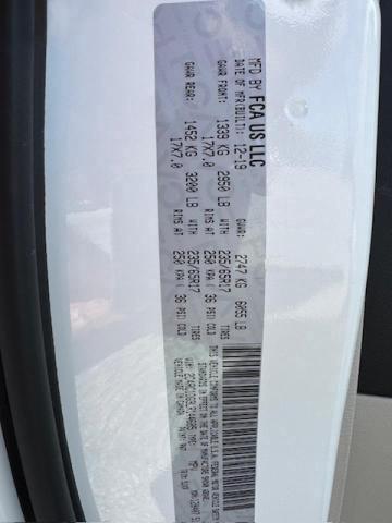 2020 CHRYSLER VOYAGER LX 2C4RC1DG9LR144605