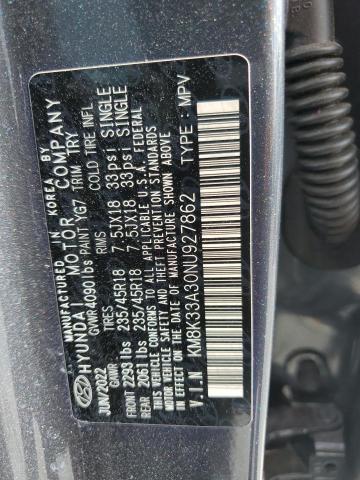 2022 HYUNDAI KONA N LIN KM8K33A30NU927862